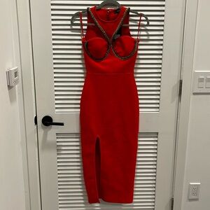 Red Akira Cocktail Dress